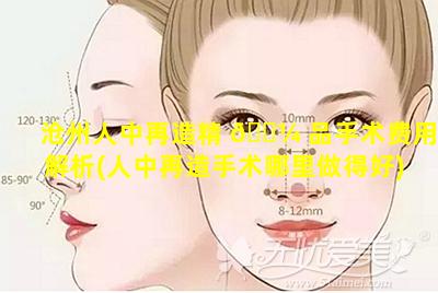 沧州人中再造精 🐼 品手术费用解析(人中再造手术哪里做得好)